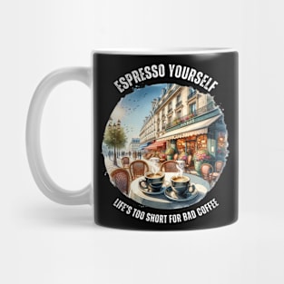 Espresso Yourself Coffee Lover Gift For Travel Mug